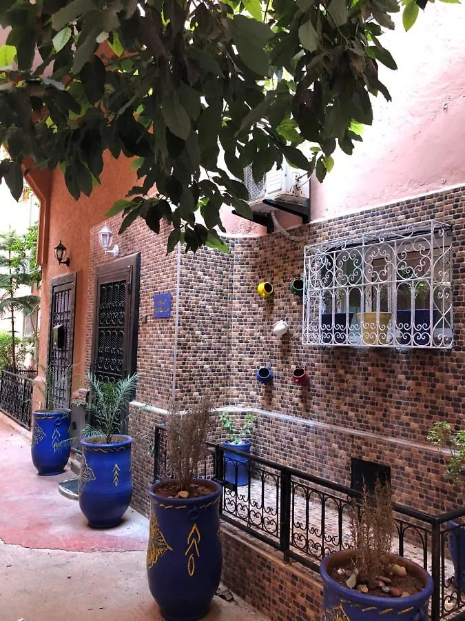 Riad Ramona Lqariya Seyaheya Marrakesh Marocko